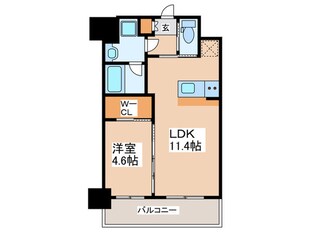 プレジオ恵美須の物件間取画像